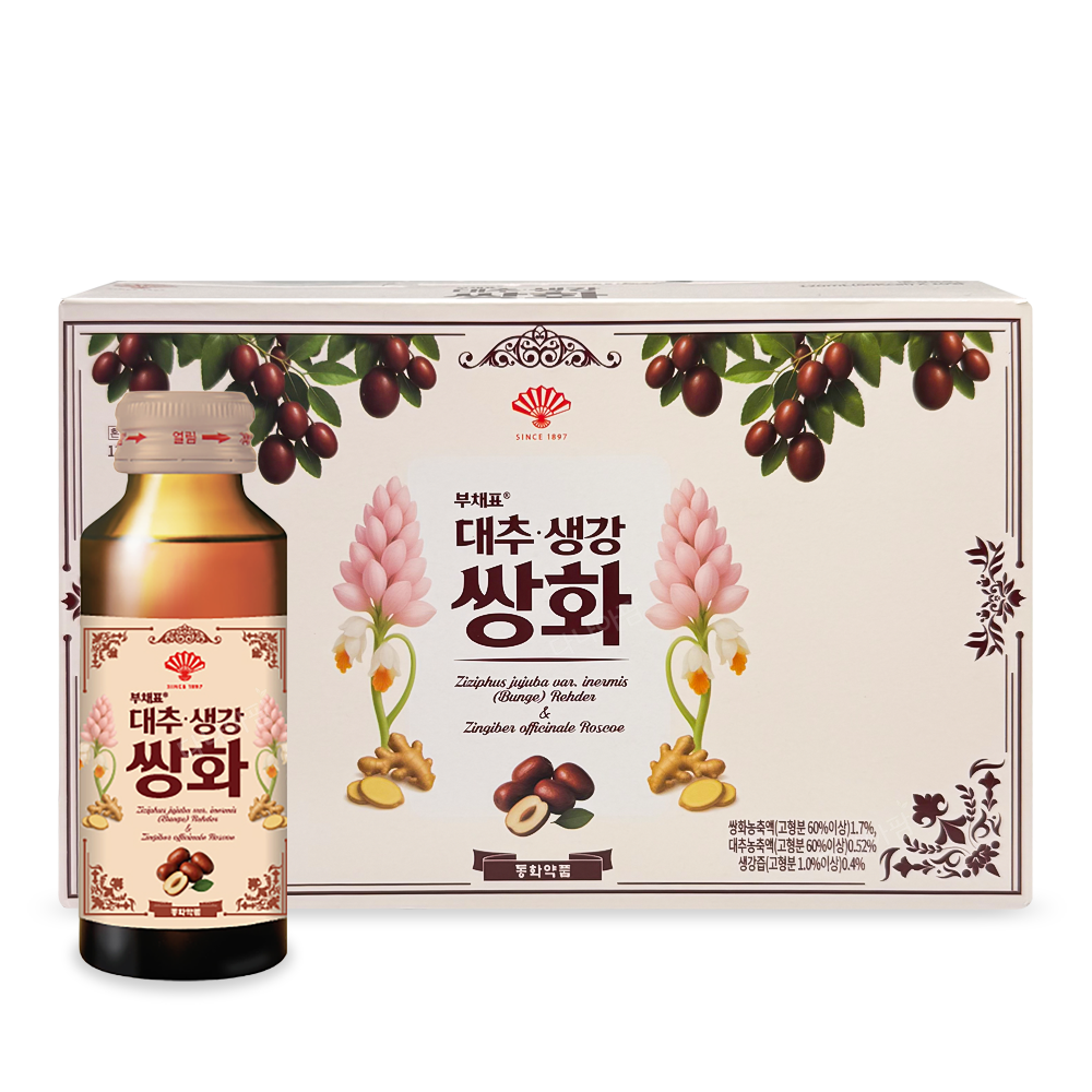 부채표 대추생강쌍화 120ml [1병]