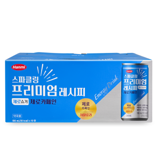 한미 프리미엄 레시피 스파클링 제로카페인 [190ml 1캔]